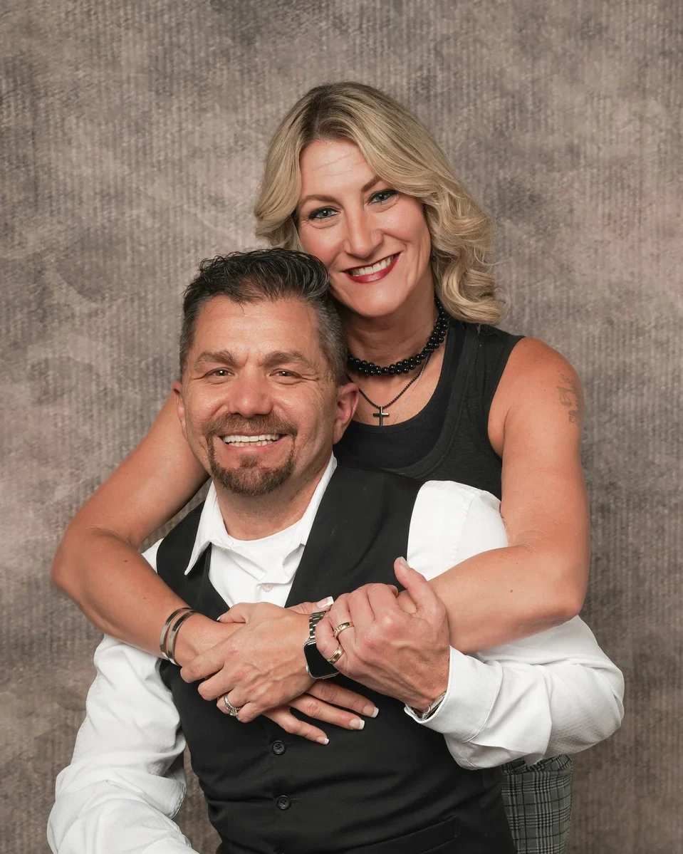 Chris Greene and his wife